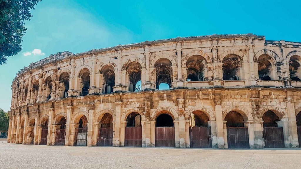 marvellous roman structure during day time