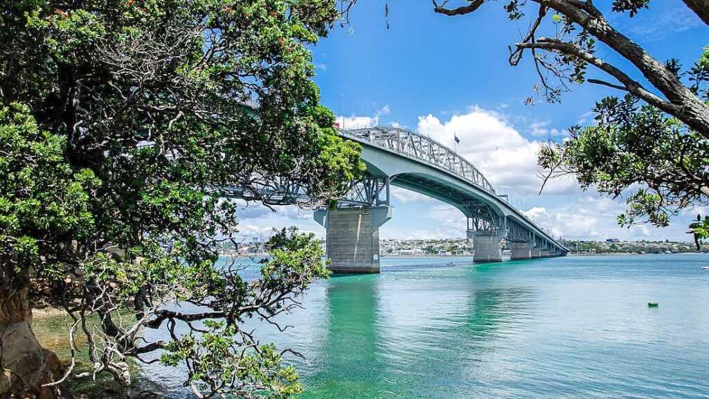 View of bridge over water during daytime