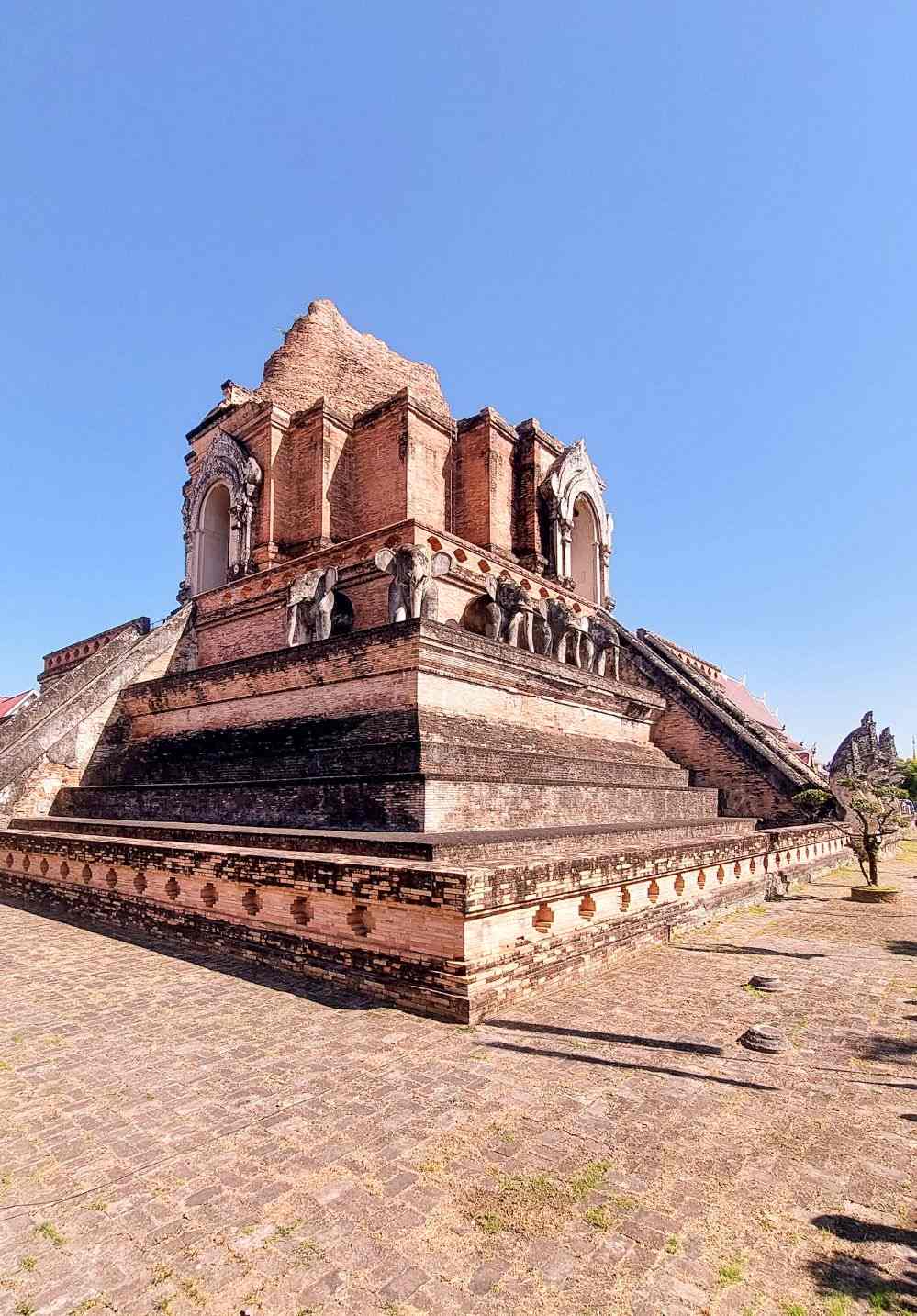 ancient stone structure standing tall during daytime